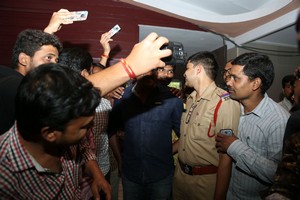 Jakkanna Movie Team Visits Hyderabad Theaters